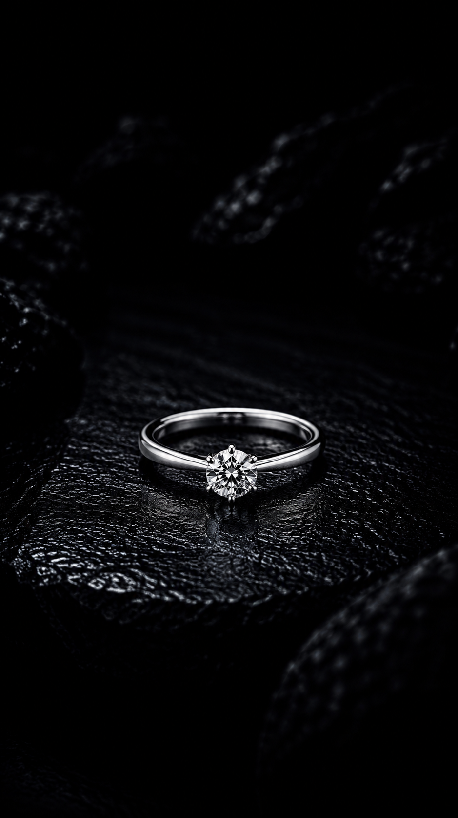Classic Solitaire Diamond Engagement Ring | 0.50ct GIA
