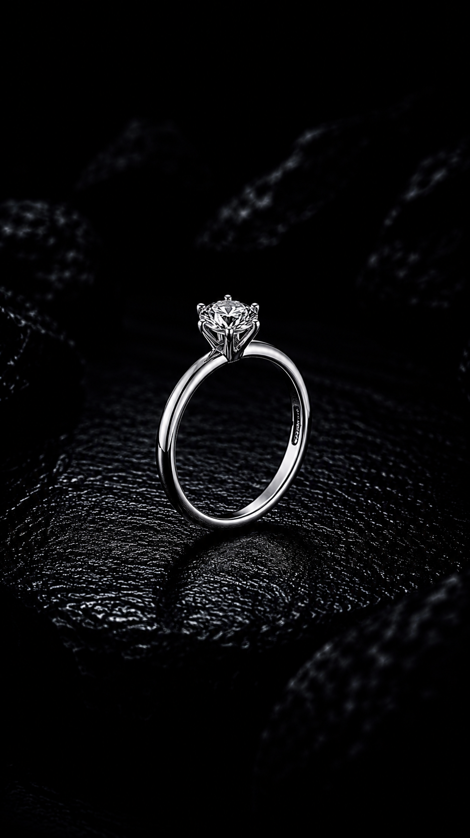 Classic Solitaire Diamond Engagement Ring | 0.50ct GIA